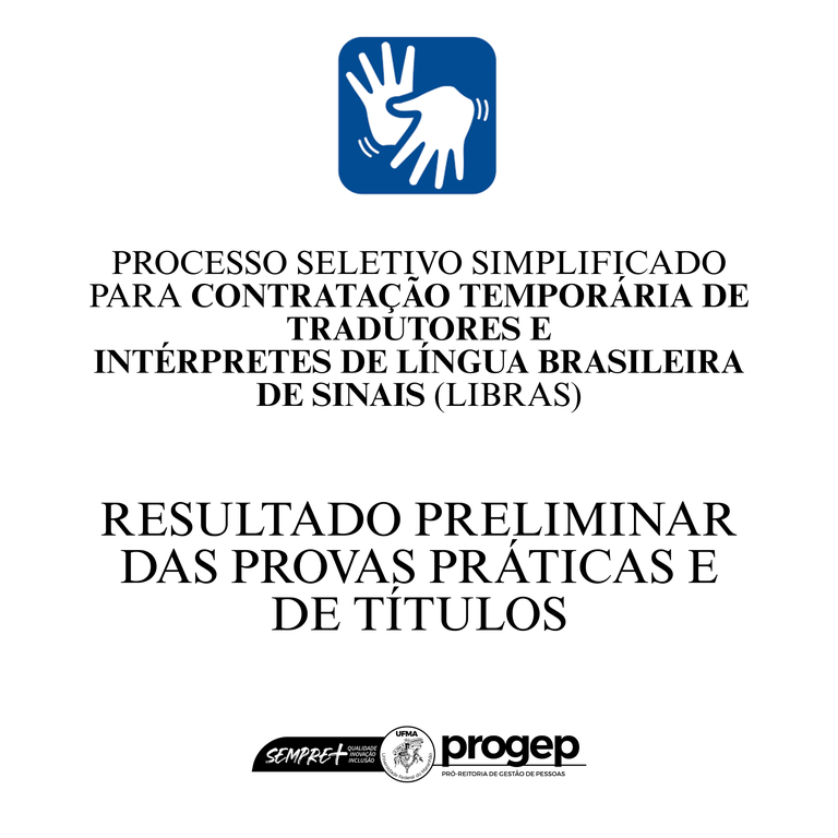 Resultado Preliminar Provas Práticas e de Títulos EDITAL 370-2025 - INTÉRPRETE DE LIBRAS