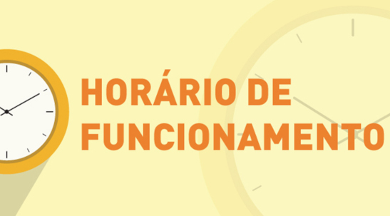 horário de funcionamento