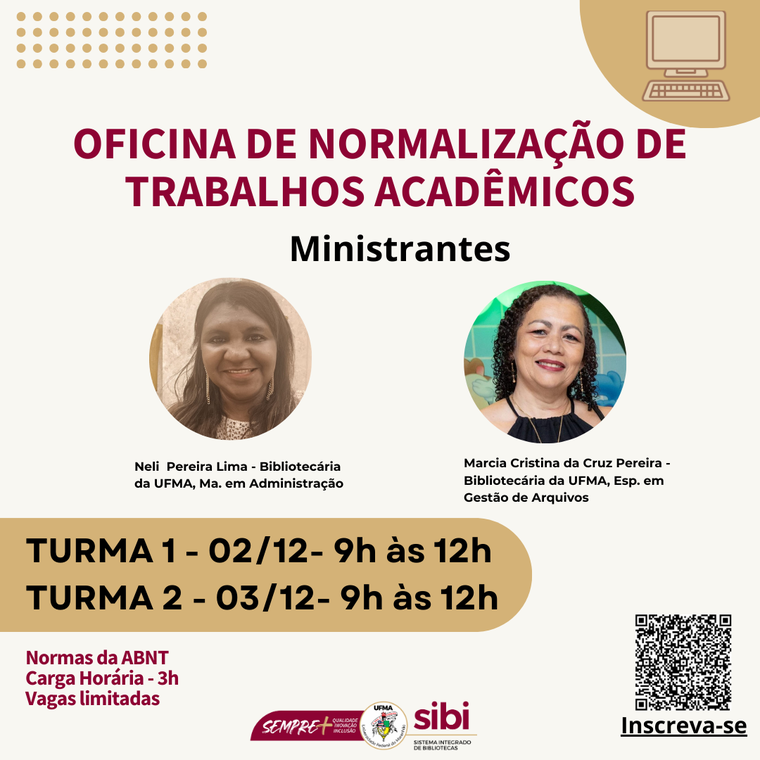 Oficina de Normalização de Trabalhos Acadêmicos