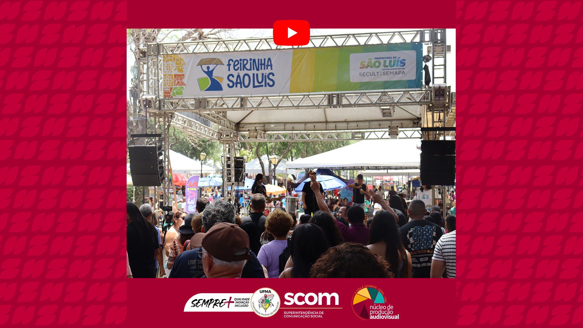 Aniversário da Rádio Universidade FM agita Feirinha São Luís