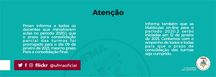 Aviso da PROEN aos docentes sobre prazos