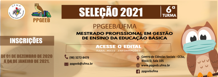 Seleção PPGEEB 2021