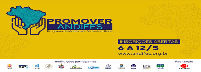 Promover Andifes abre inscrições até 12 de maio