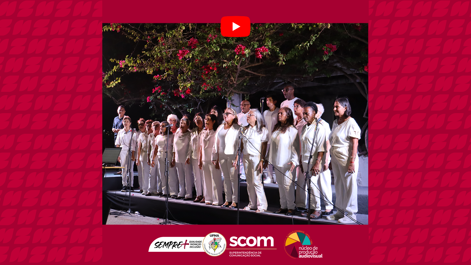 Cantata Natalina da UFMA reúne comunidade no Centro de São Luís