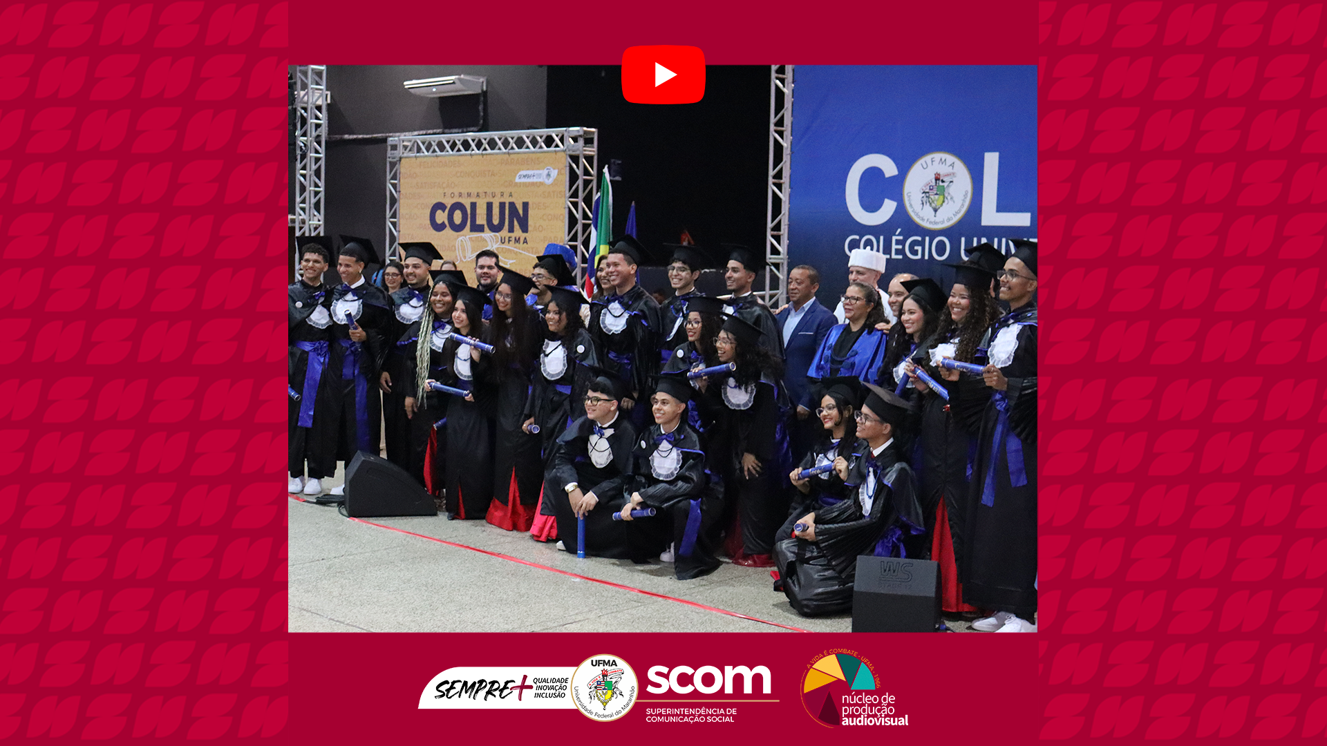 Colégio Universitário forma 88 estudantes em cerimônia de conclusão do Ensino Médio