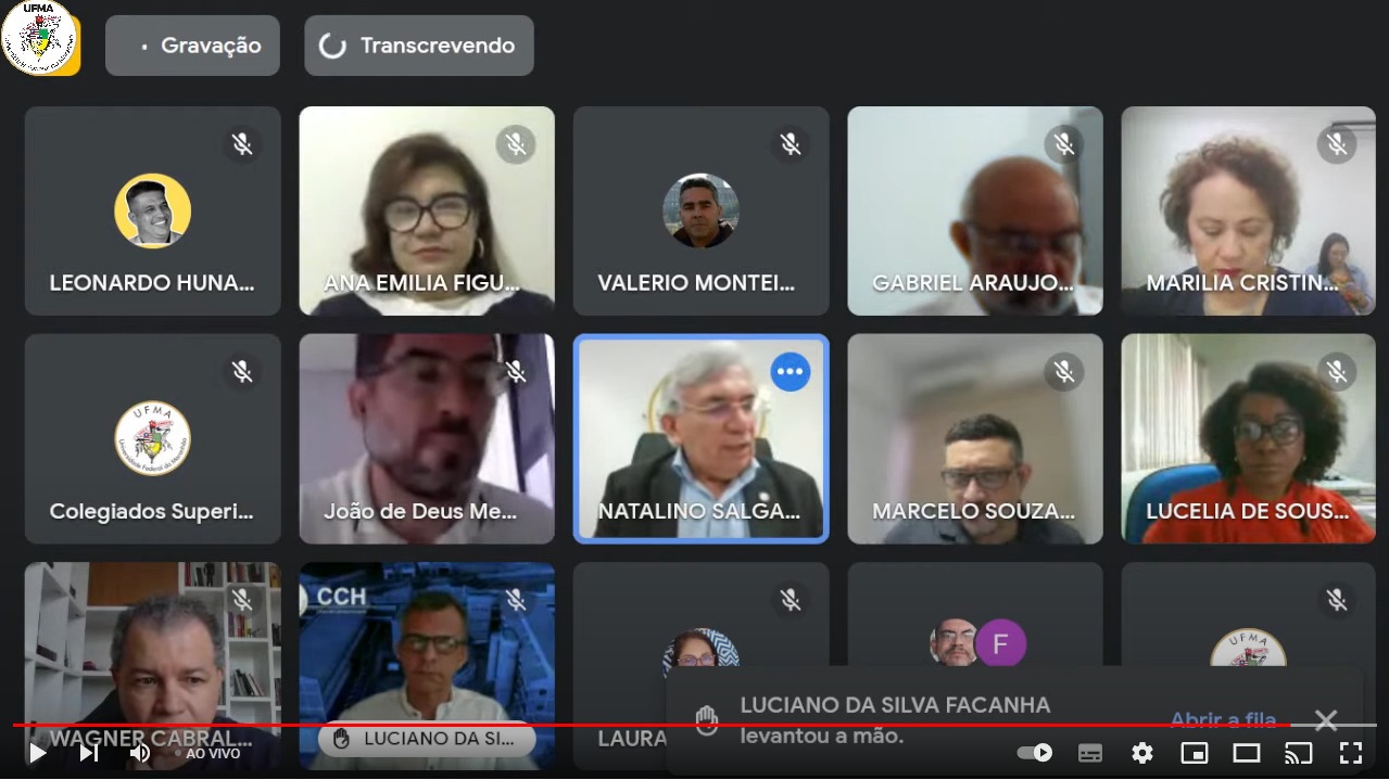 CONSUN aprova resolução da consulta pública para reitor e vice-reitor da UFMA