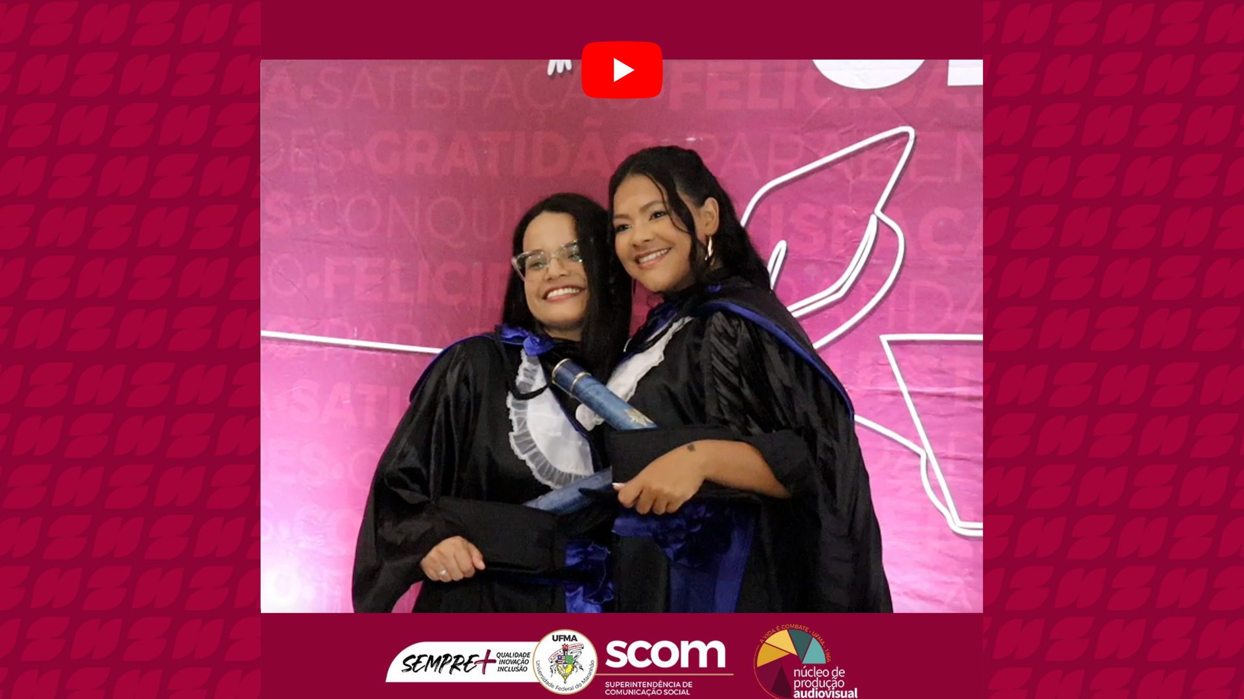 Formandos do CCSO e CCBS celebram conquista na colação de grau da UFMA