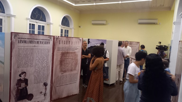 “Maria Firmina dos Reis – 200 anos inspirando humanidades”: exposição fica aberta até 14 de novembro no Palacete Gentil Braga