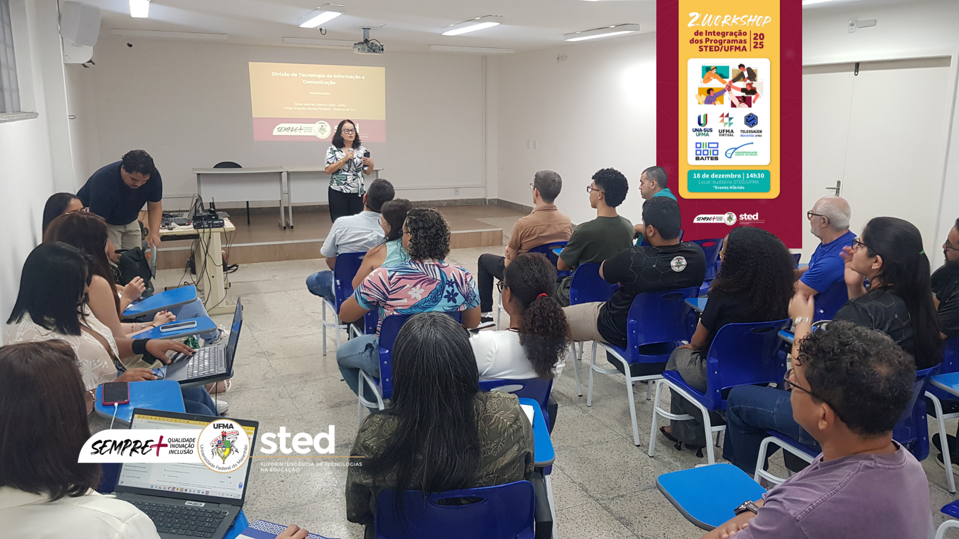 2º Workshop dos Programas da STED destaca avanços em tecnologia, EAD e Telessaúde