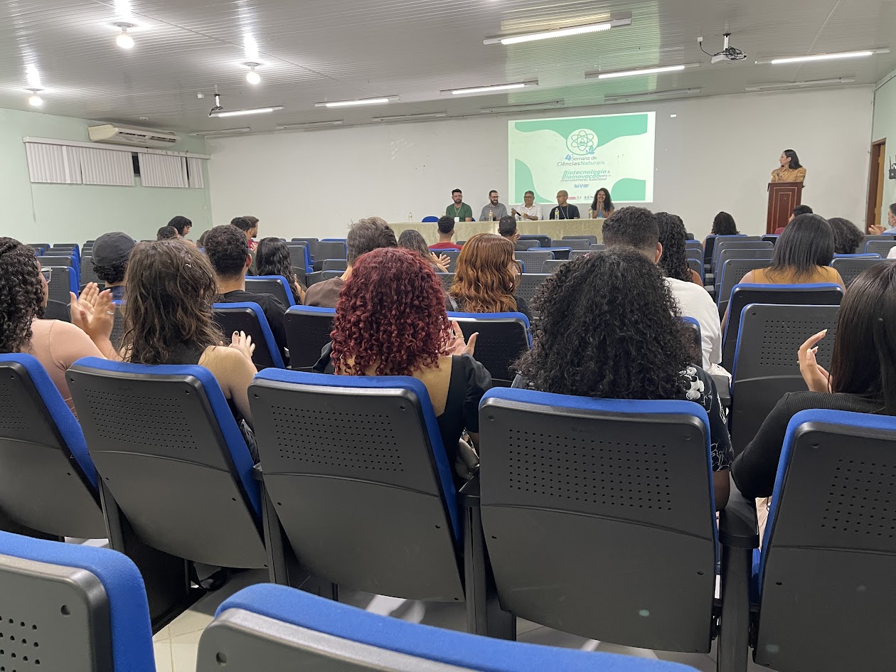 4ª Semana de Ciências Naturais discute o tema “Biotecnologia e Bioinovação para o Desenvolvimento Sustentável”