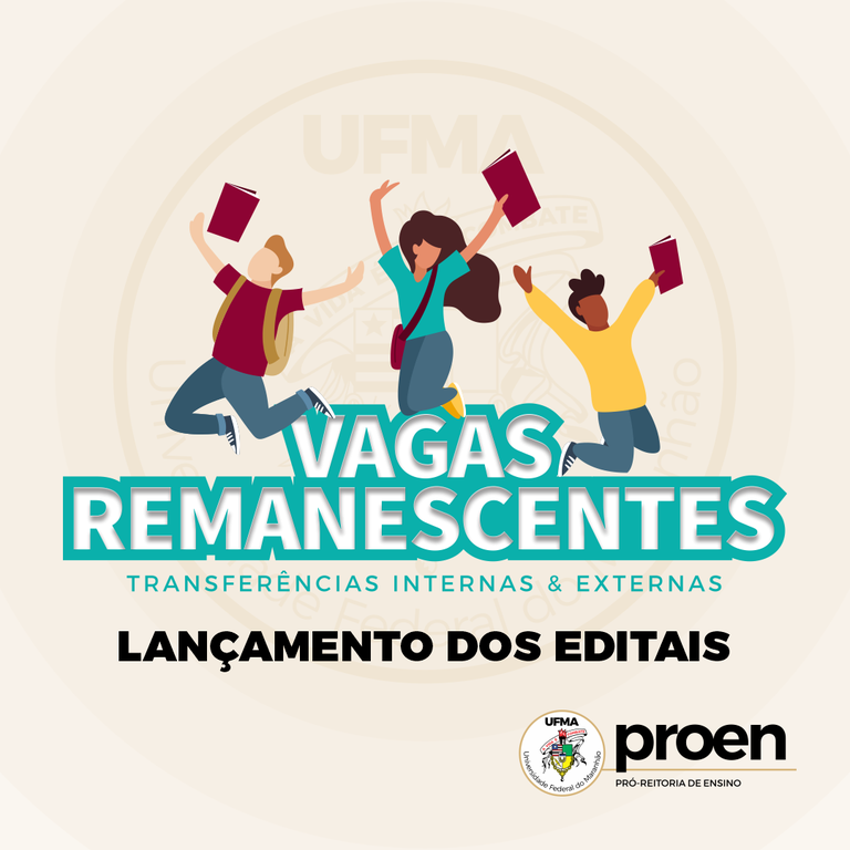 Aberto processo seletivo com 876 vagas para transferência externa e interna em cursos de graduação.png