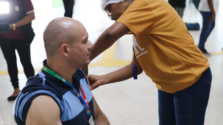 Ação da Proec/UFMA inicia campanha de vacinação pelo Projeto Universidade Promotora de Saúde