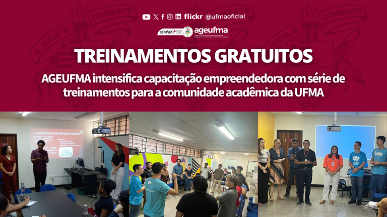 AGEUFMA intensifica capacitação empreendedora com série de treinamentos para a comunidade acadêmica da UFMA