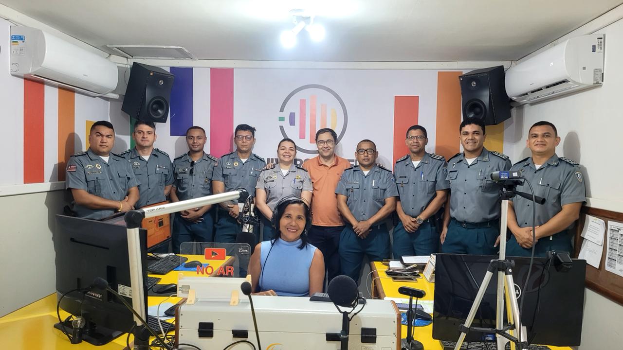 Alunos do Curso de Especialização em Segurança Pública do Maranhão visitam Universidade FM