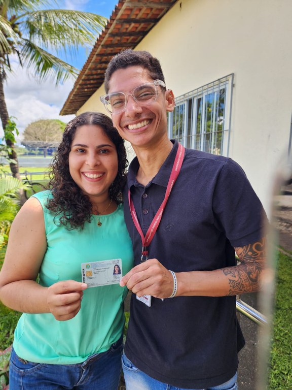 Bacharel pelo Curso de Engenharia de Pesca do Centro de Ciências de Pinheiro da UFMA, é a primeira profissional a integrar o CREA de forma definitiva