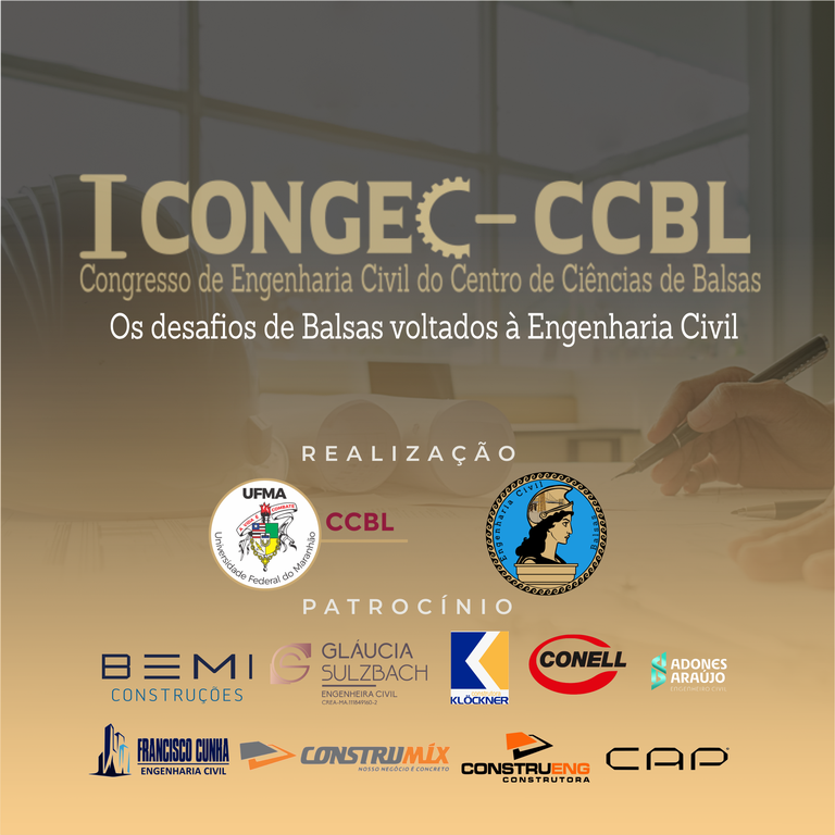 Câmpus de Balsas realizará o 1° Congresso de Engenharia Civil, entre os 26 e 28 de abril