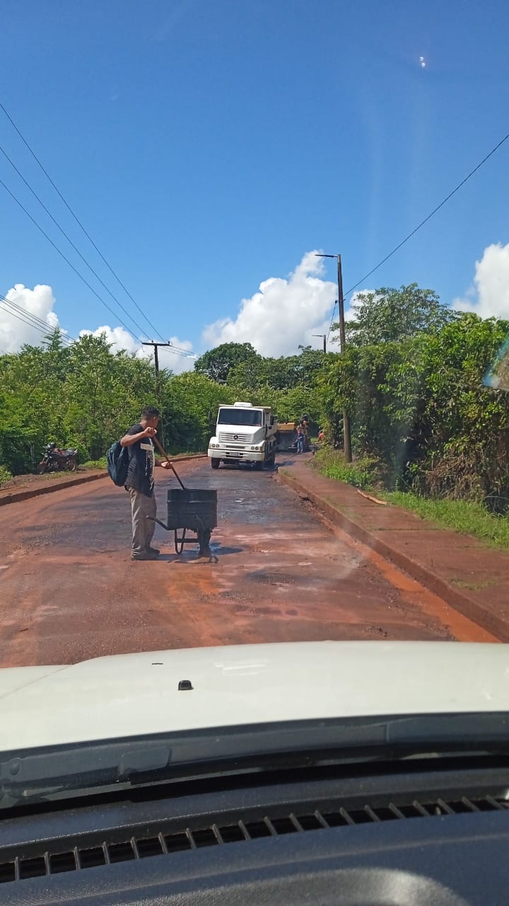 Centro de Ciências de Pinheiro inicia recapeamento em principal estrada de acesso ao Câmpus