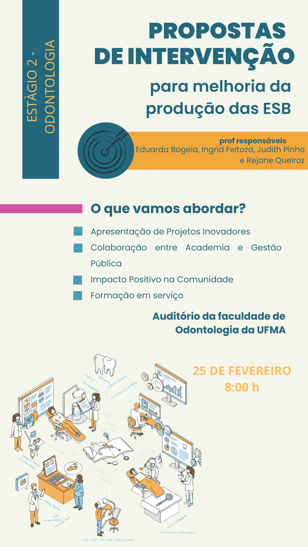 Colaboração entre UFMA e prefeitura de São Luís impulsiona discussão sobre saúde bucal em São Luís