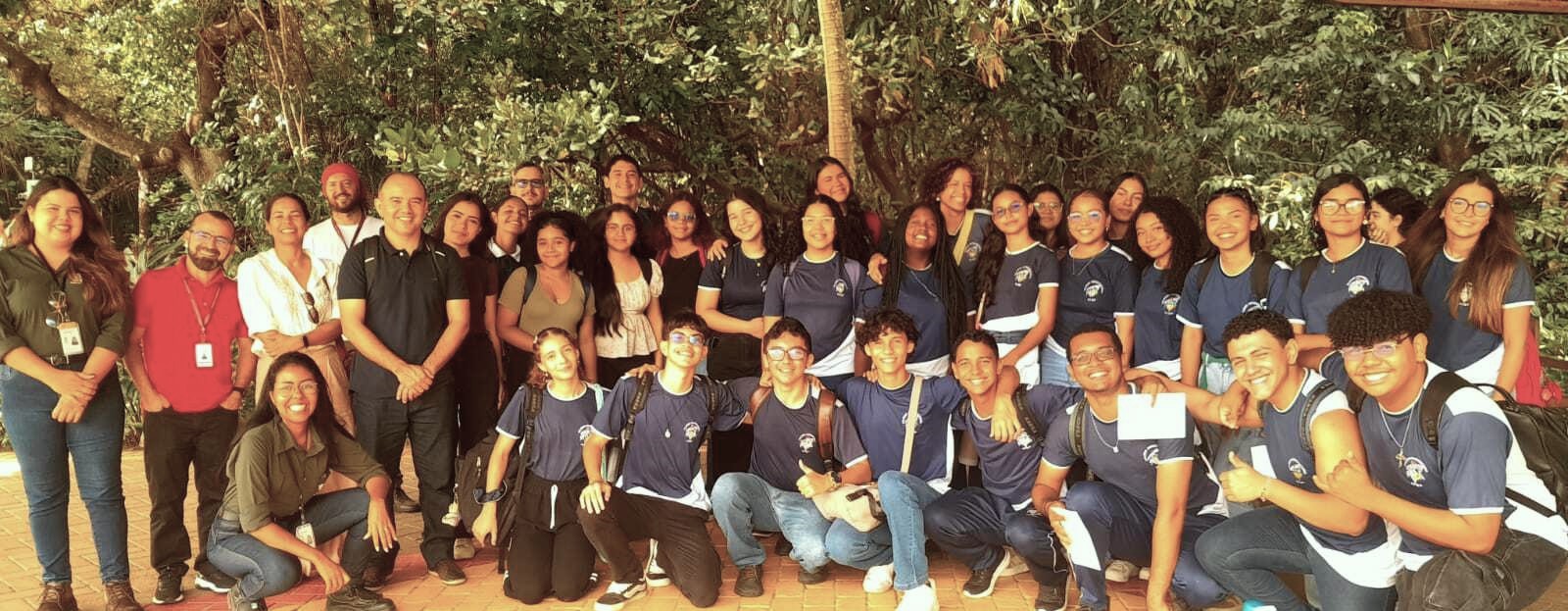 Colégio Universitário realiza visita técnica ao Complexo Vale para diálogos e práticas sobre sustentabilidade