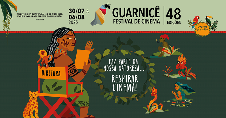 > Com homenagens ao ator Silvero Pereira e à cineasta maranhense Tássia Dhur, inicia-se, nesta quarta-feira, 30, a 48ª do Festival Guarnicê de Cinema