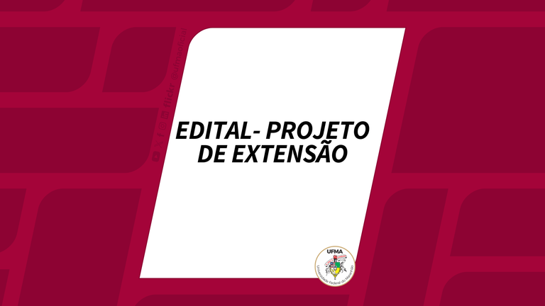Começa hoje, 13, as inscrições para seleção de projetos setoriais de extensão