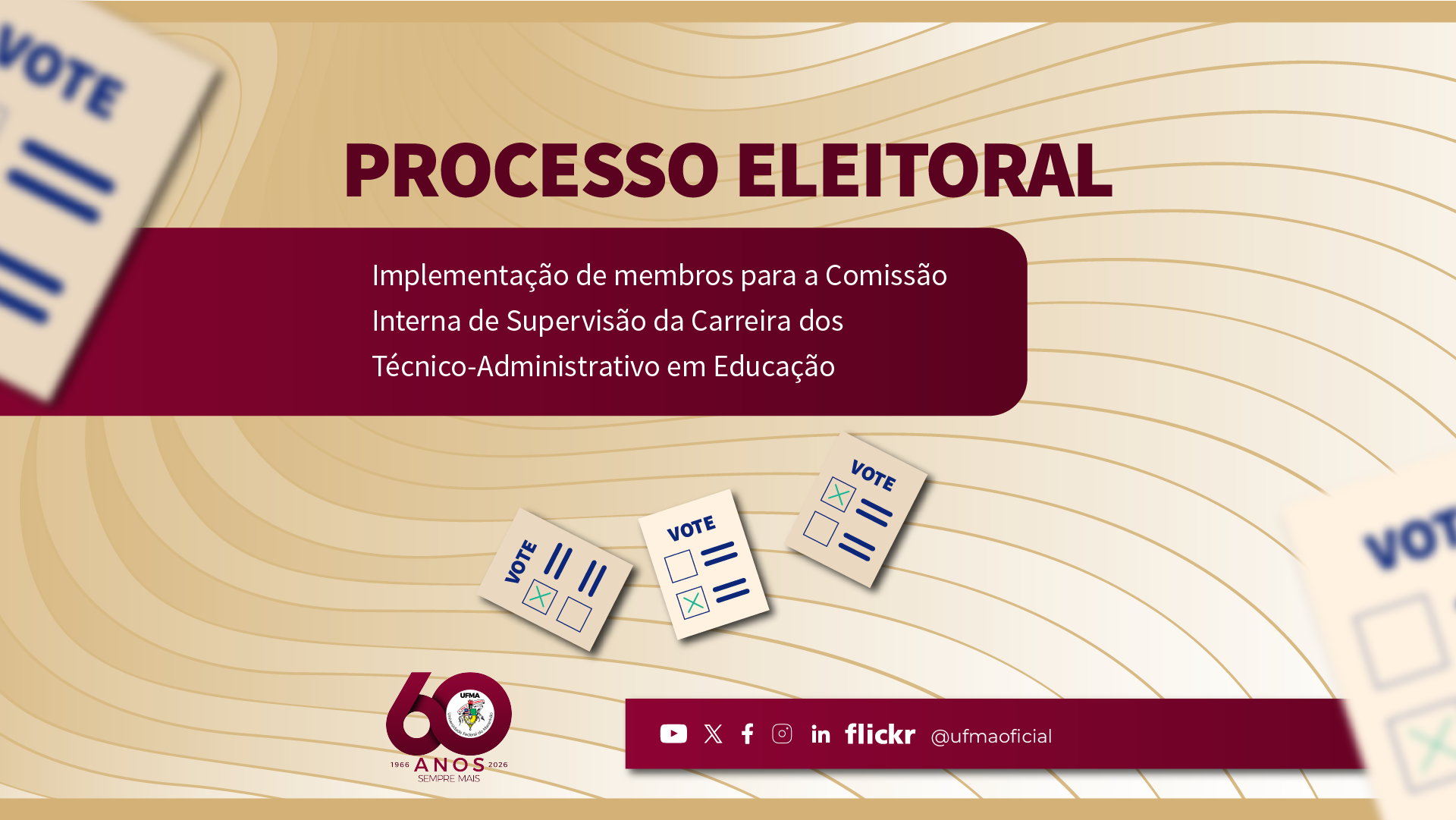Comissão Eleitoral do CIS/PCCTAE divulga resultado parcial do processo eleitoral
