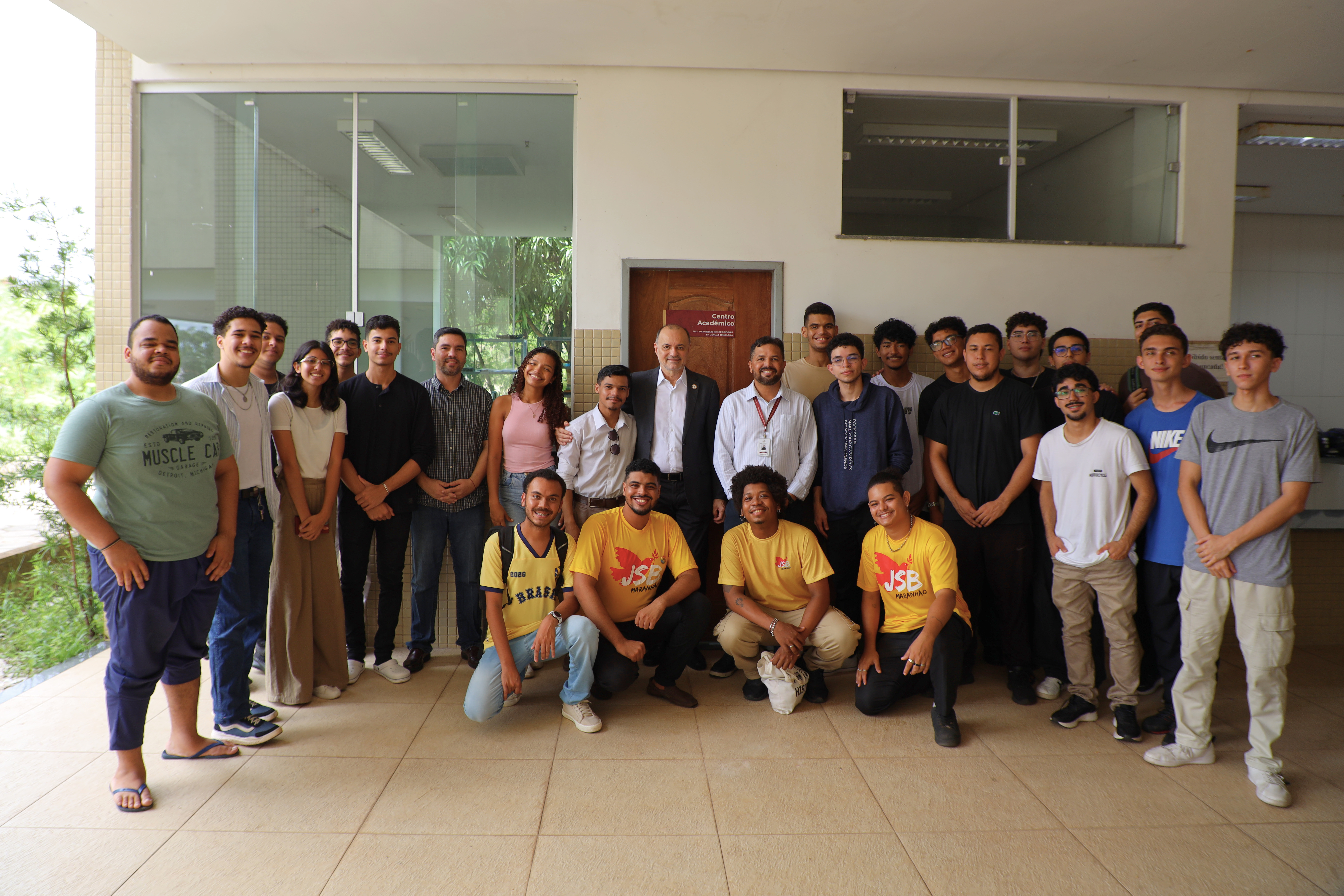 Comunidade acadêmica celebra inauguração de nova sala do Centro Acadêmico do BICT Câmpus São Luís