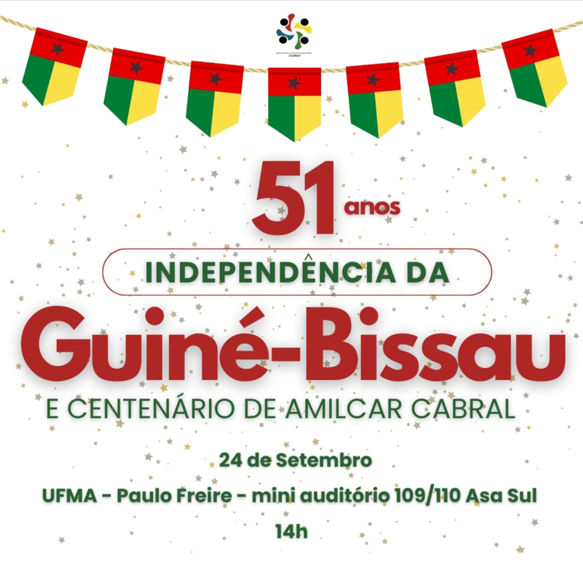 Comunidade africana da UFMA promove evento em comemoração aos 51 anos da Independência da Guiné-Bissau e Centenário de Amílcar Cabral