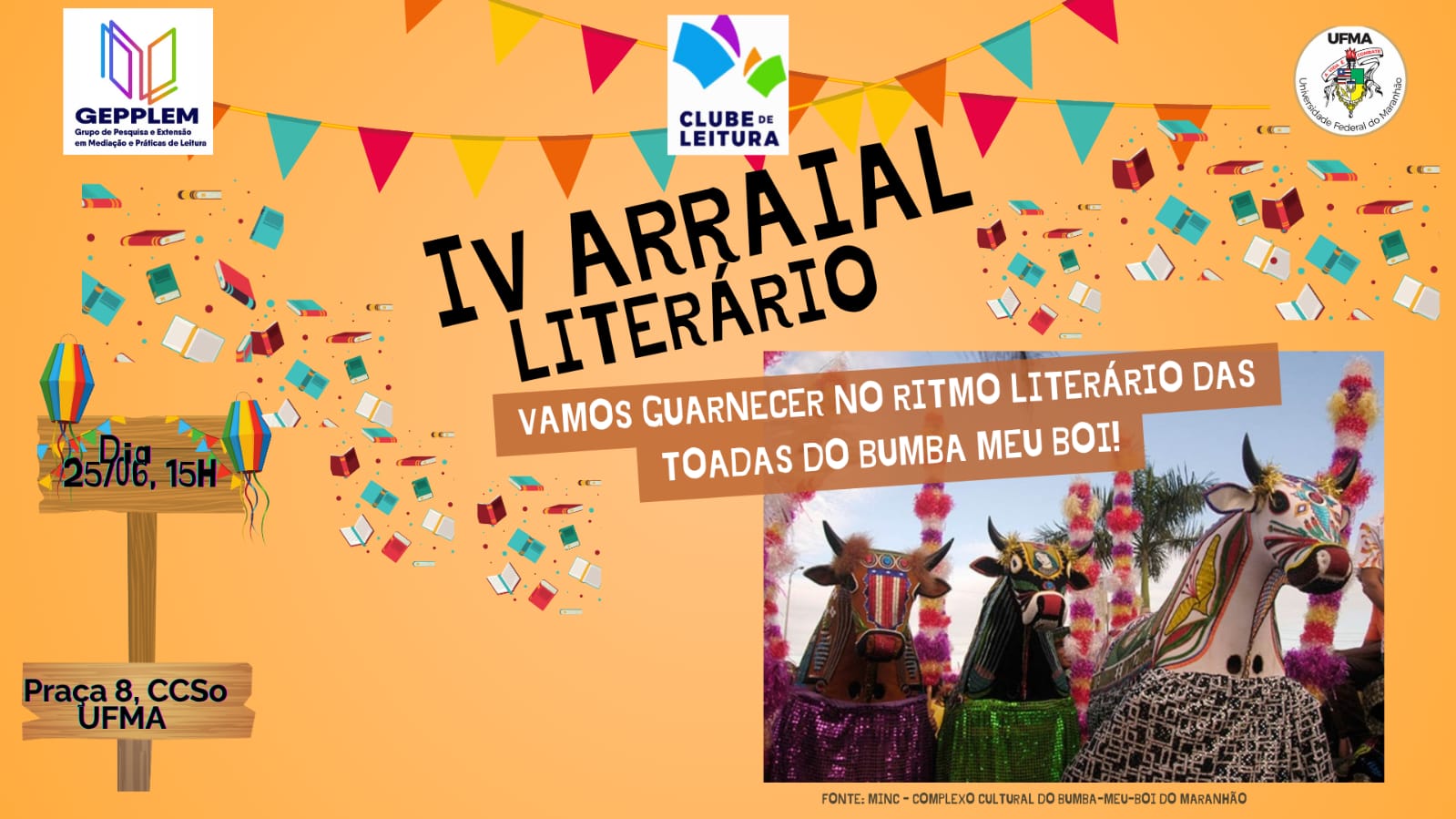 Cultura e Literatura: Gepplem promove IV Arraial Literário