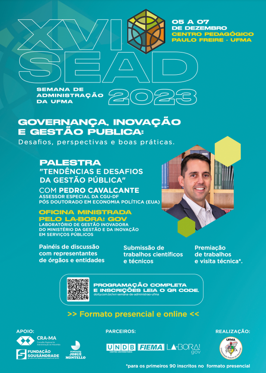 Curso de Administração da UFMA promove XVI Semana de Administração