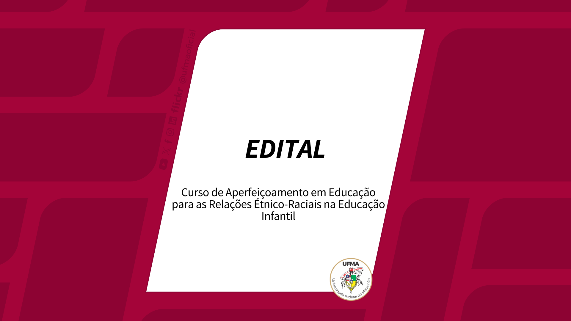 Curso de Aperfeiçoamento em Educação para as Relações Étnico-Raciais na Educação Infantil está com inscrições abertas até 15 de julho