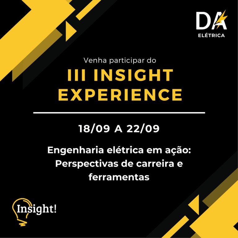 Curso de Engenharia Elétrica da UFMA promove Insight Experience