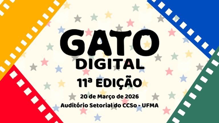 Cursos de Comunicação Social da UFMA promovem 11ª edição da mostra audiovisual universitária Gato Digital