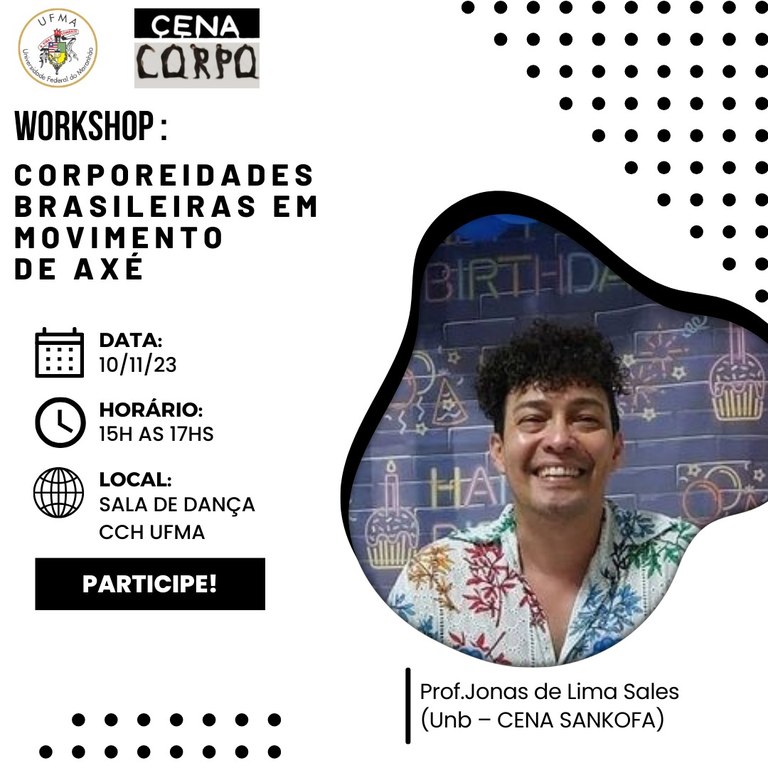 Departamento de Artes Cênicas da UFMA promove I Intervenção Cena Corpo