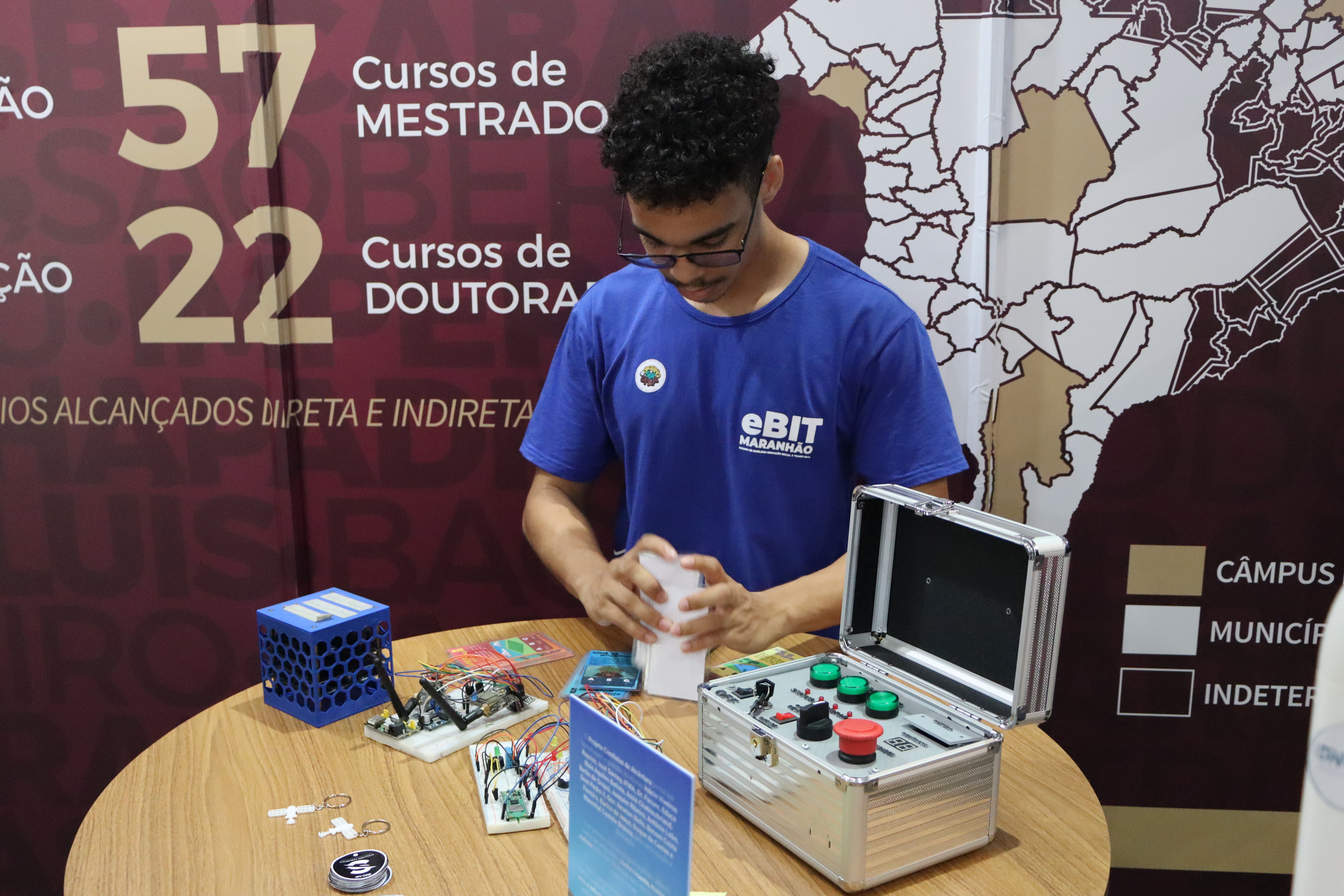 Destacando os projetos da Universidade, UFMA sedia e impulsiona a 22ª Semana Nacional de Ciência e Tecnologia