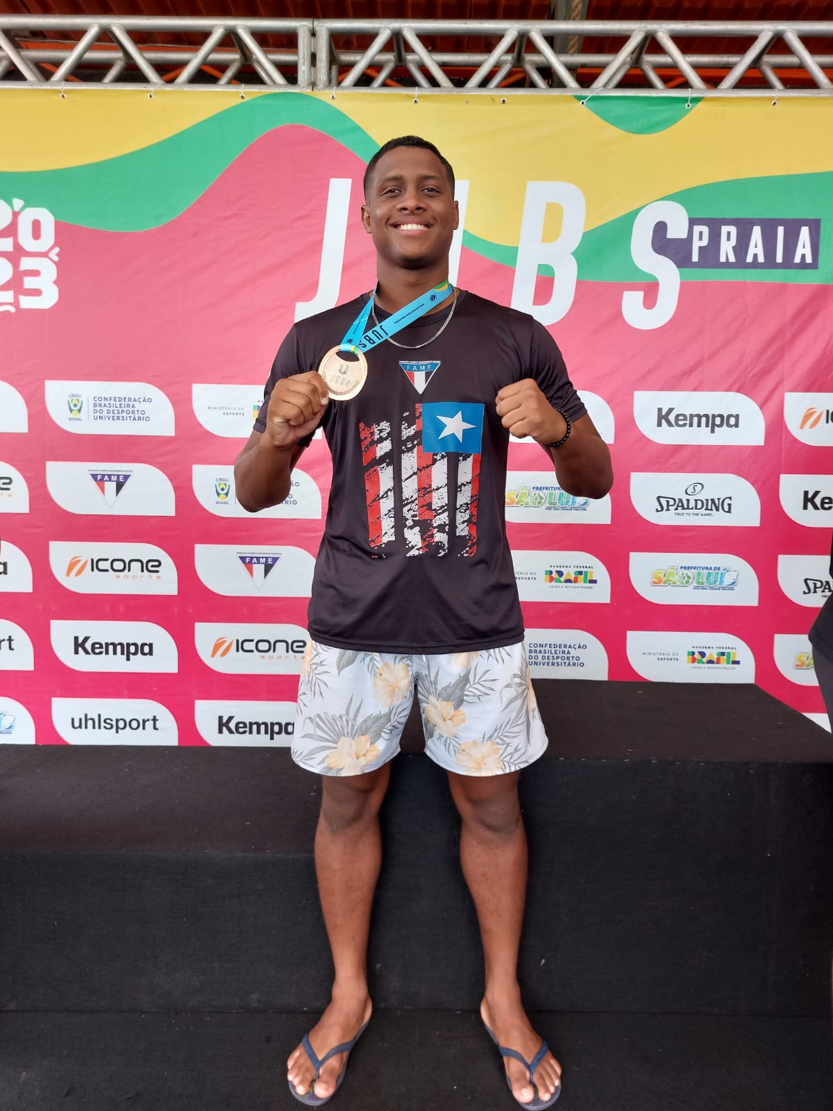 Discente do curso de bacharelado em Educação Física da UFMA conquista medalha de bronze nos JUBs