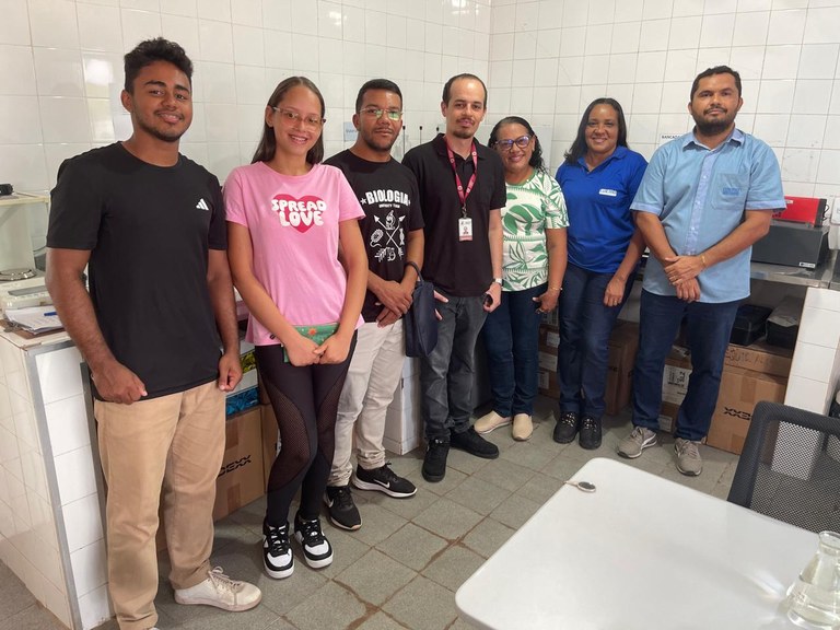 Discentes do curso de Biologia da UFMA realizam visita técnica à Companhia de Saneamento Ambiental do Maranhão (Caema), em Pinheiro
