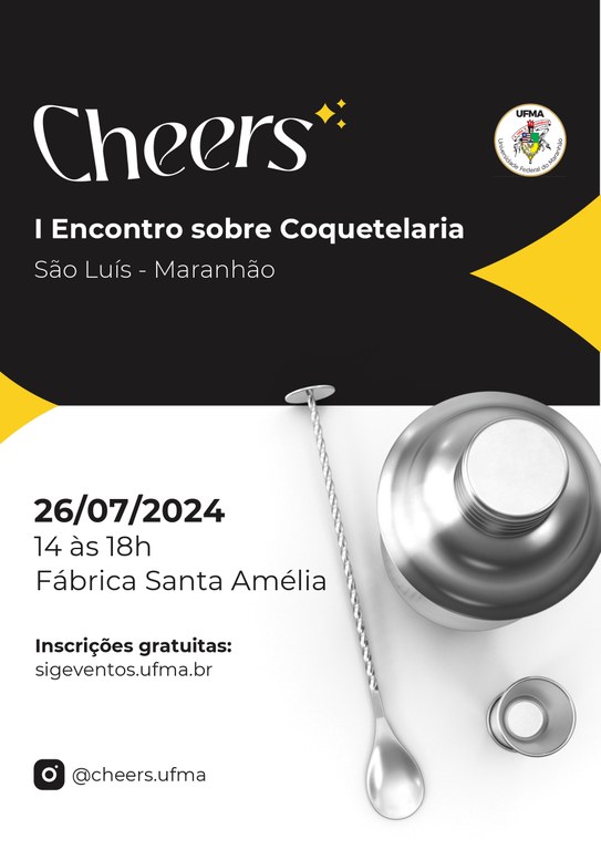 Discentes do curso de Hotelaria da UFMA realizam evento gratuito sobre coquetelaria