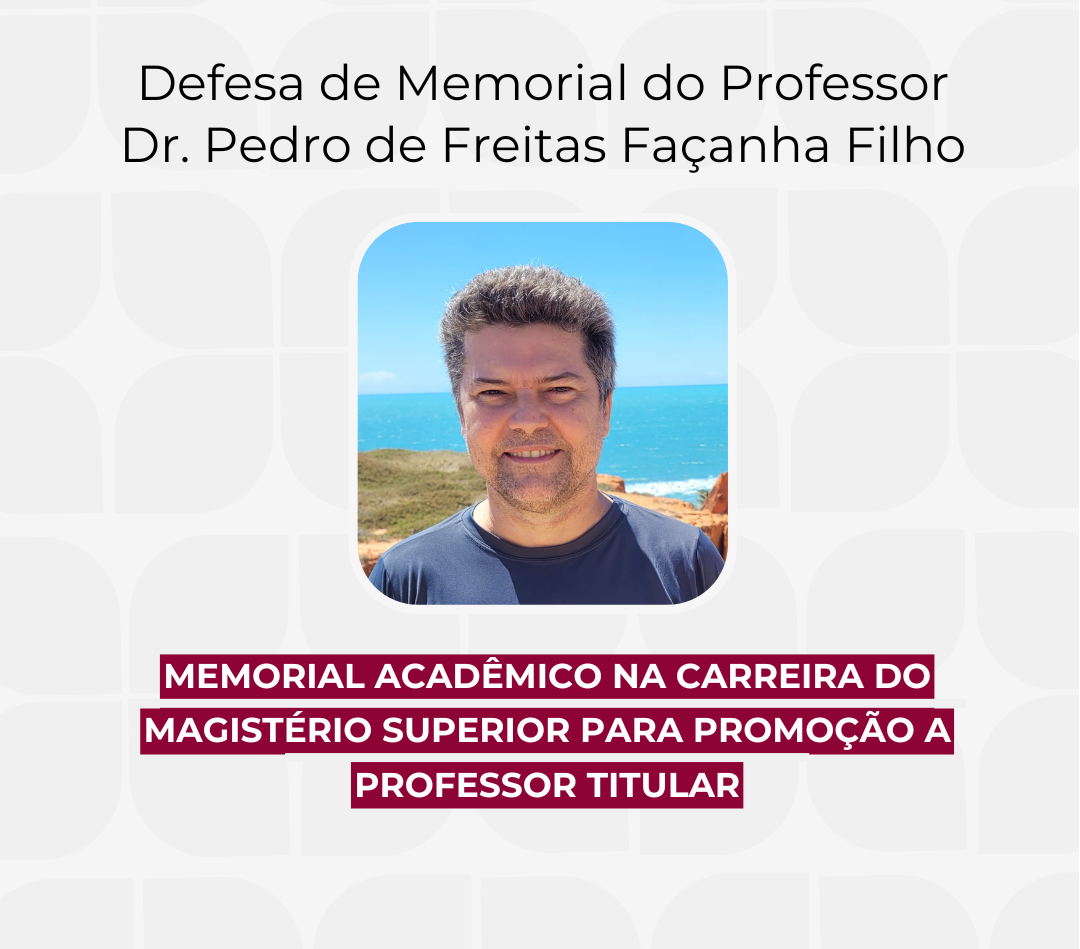 Docente do curso de Engenharia de Alimentos da UFMA Imperatriz defende memorial e conquista título de Professor Titular