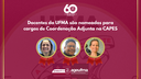 Docentes da UFMA são nomeados para cargos de Coordenação Adjunta na CAPES