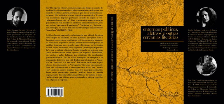 Docentes E Pesquisadores Da Pós Graduação Em Letras Lançam Hoje 28 às 19h O Livro “entornos 4581