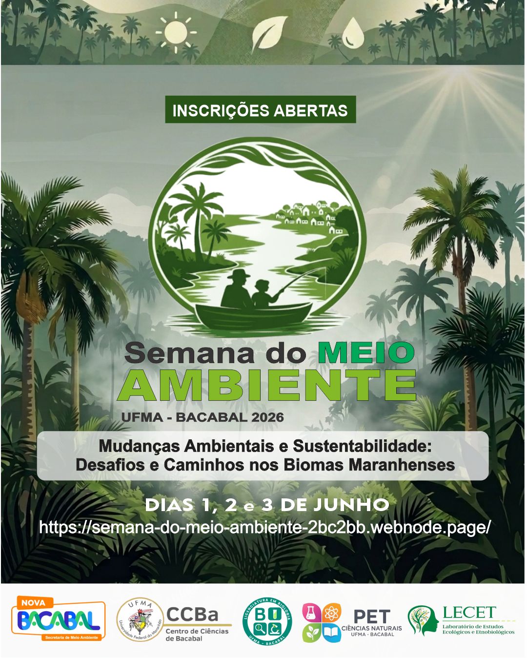 Em Bacabal, UFMA promove III Semana do Meio Ambiente com debates sobre sustentabilidade nos biomas maranhenses