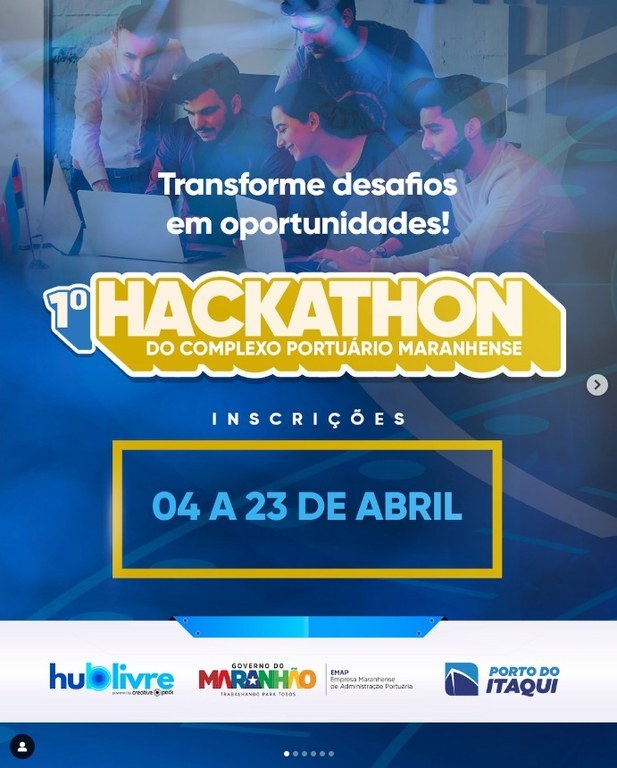 EMAP e Creative Pack promovem Hackathon para soluções inovadoras no Complexo Portuário Maranhense