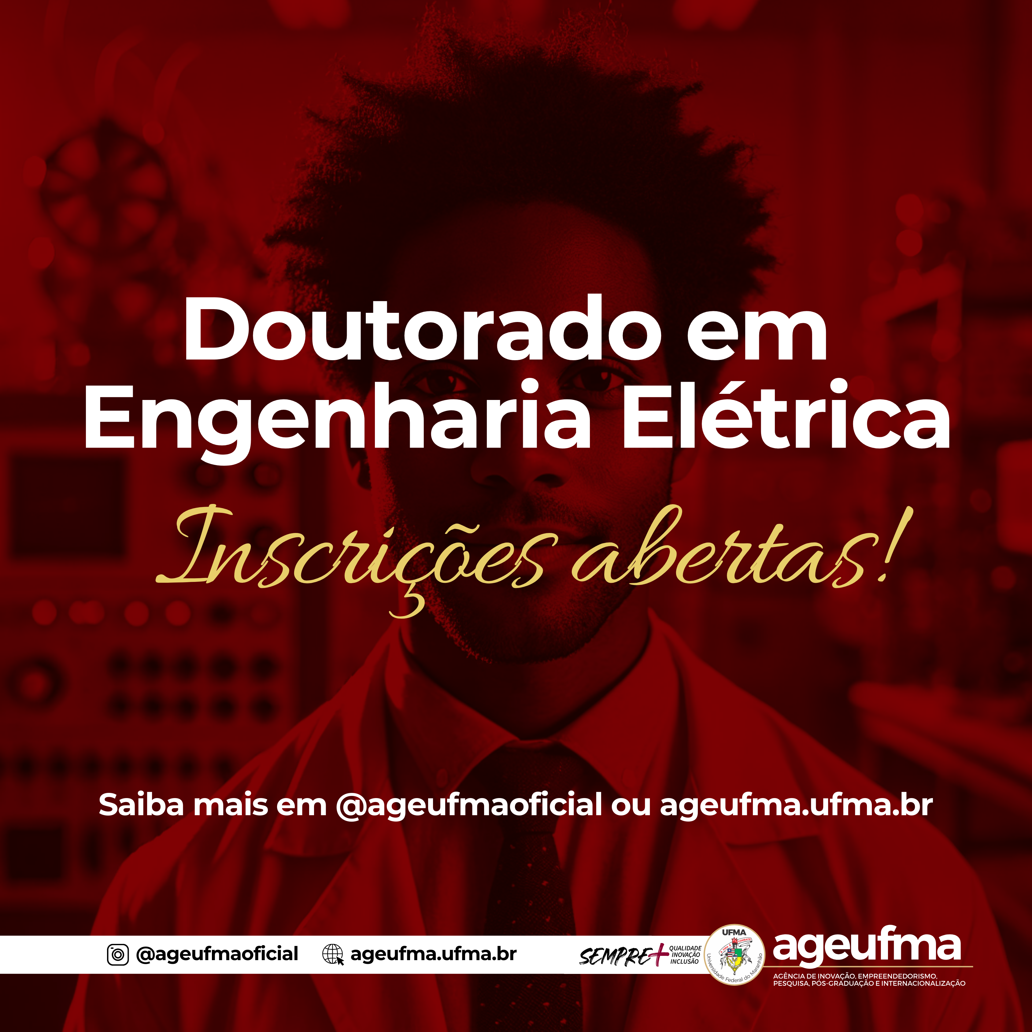 Encerram-se hoje, 14, as inscrições para o doutorado em Engenharia Elétrica com foco em Automação e Tecnologias Avançadas