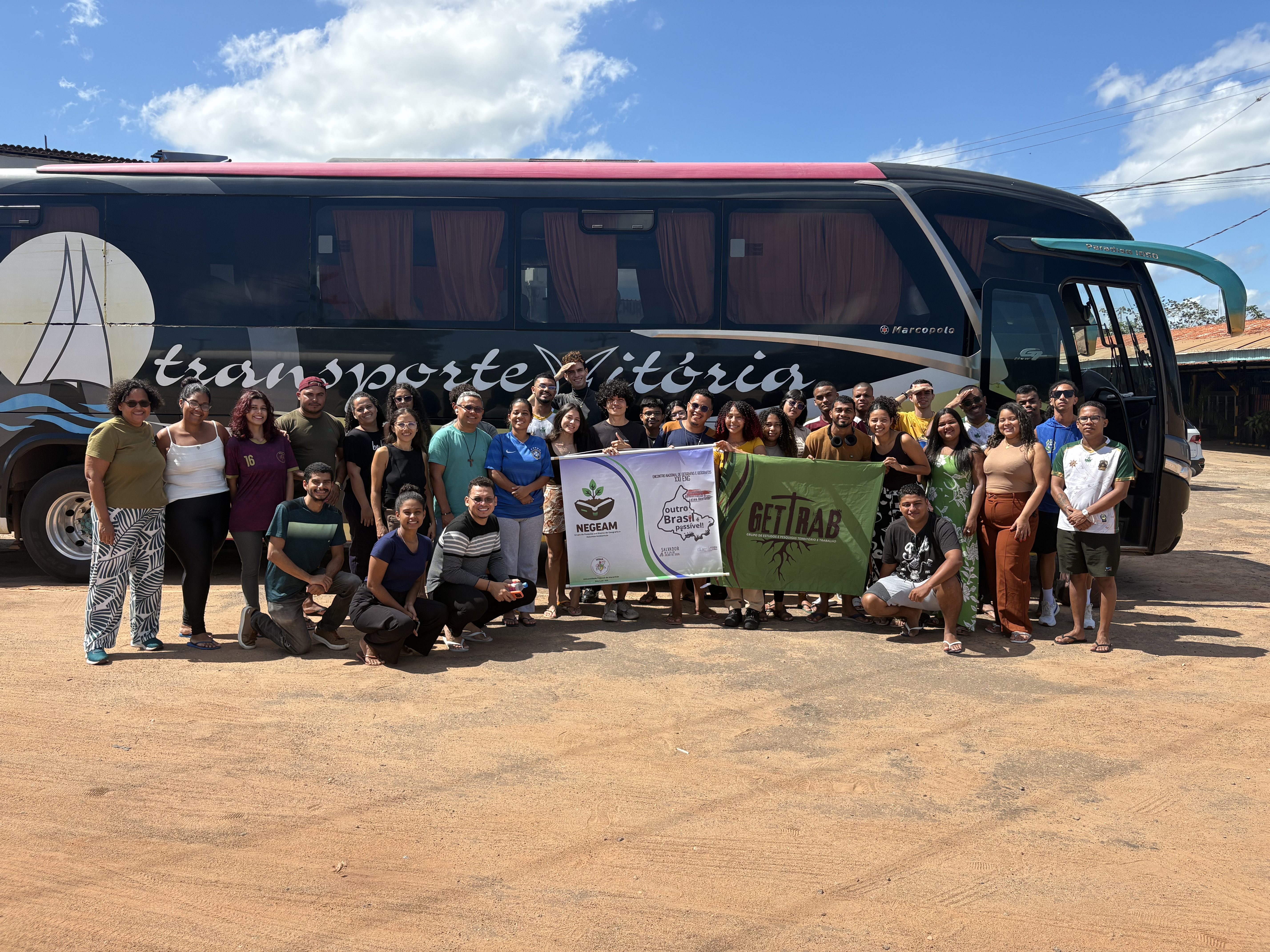 Estudantes da Geografia da UFMA participam do 21º Encontro Nacional de Geógrafas e Geógrafos