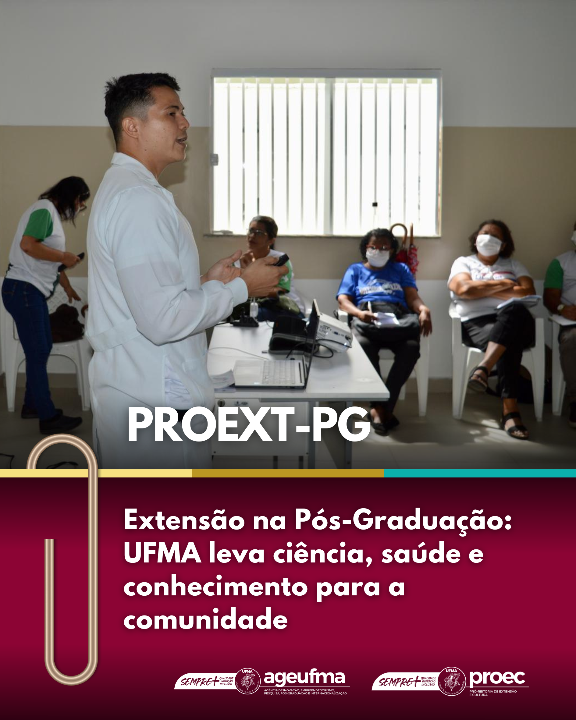 Extensão na Pós-Graduação: UFMA Leva Ciência e Saúde Para a Comunidade