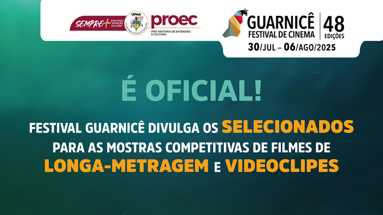 Festival Guarnicê de Cinema divulga filmes de longa-metragem e videoclipes selecionados para mostras competitivas