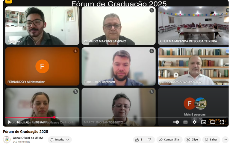 Fórum de Graduação 2025 discute os impactos e desafios da Inteligência Artificial no Ensino Superior