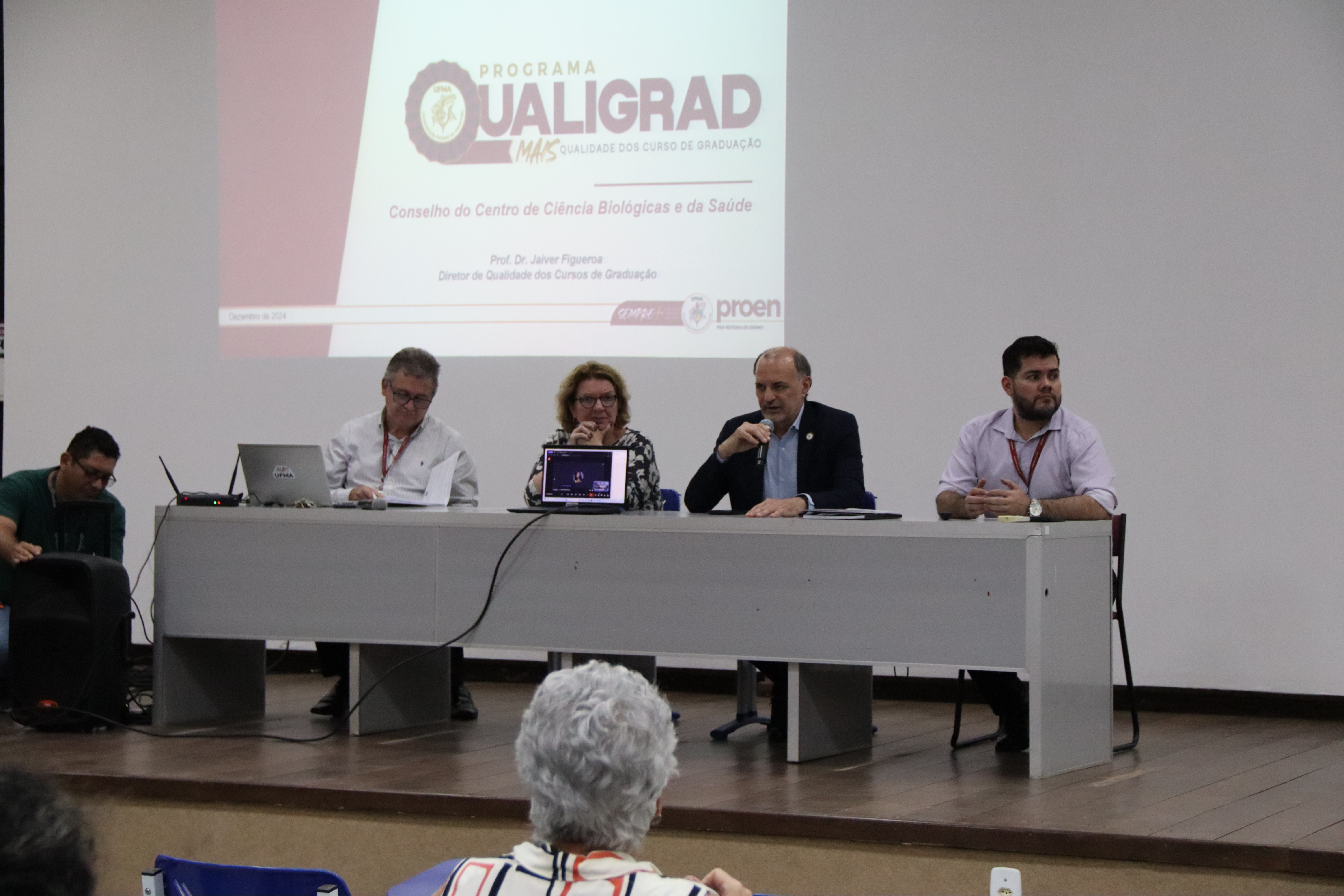 Gestão Superior da UFMA finaliza visita aos Centros Acadêmicos de São Luís para apresentação do Programa de Modernização