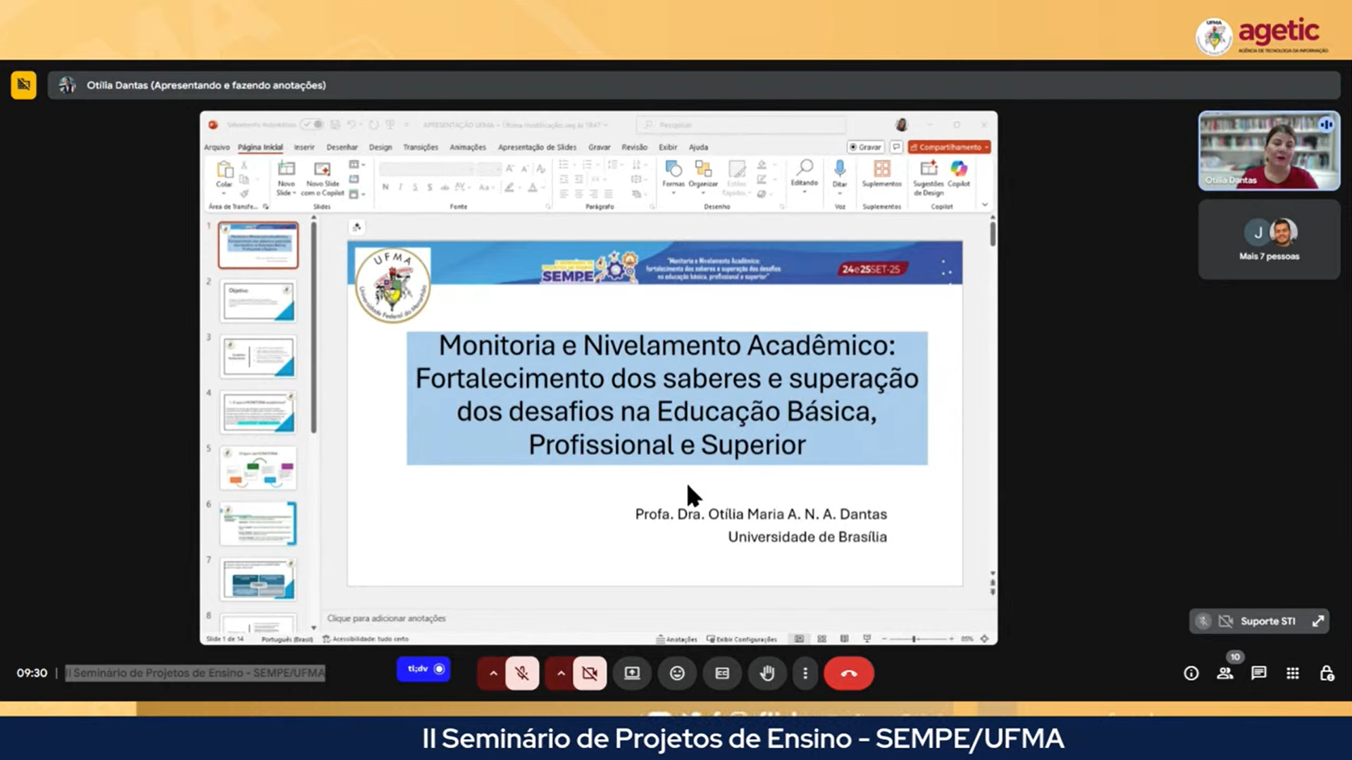 II Seminário de Projetos de Ensino tem início nesta quarta-feira, 24